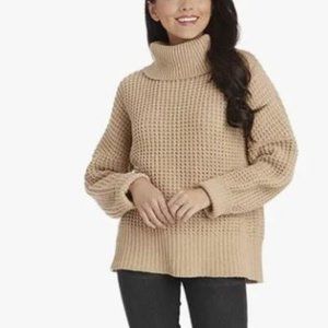 RANDI WAFFLE KNIT SWEATER